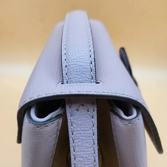 BURBERRY Camberley Calfskin Leather Pale Orchid Handbag, Authentic W/ COA.. - Picture 14 of 16